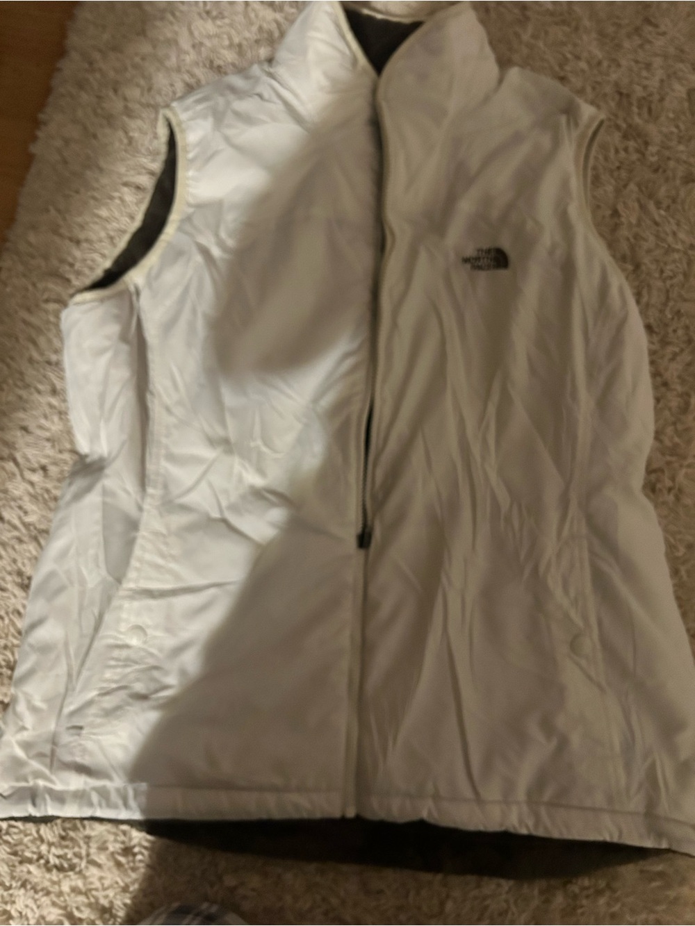 The North Face White Women's Insulated Vest